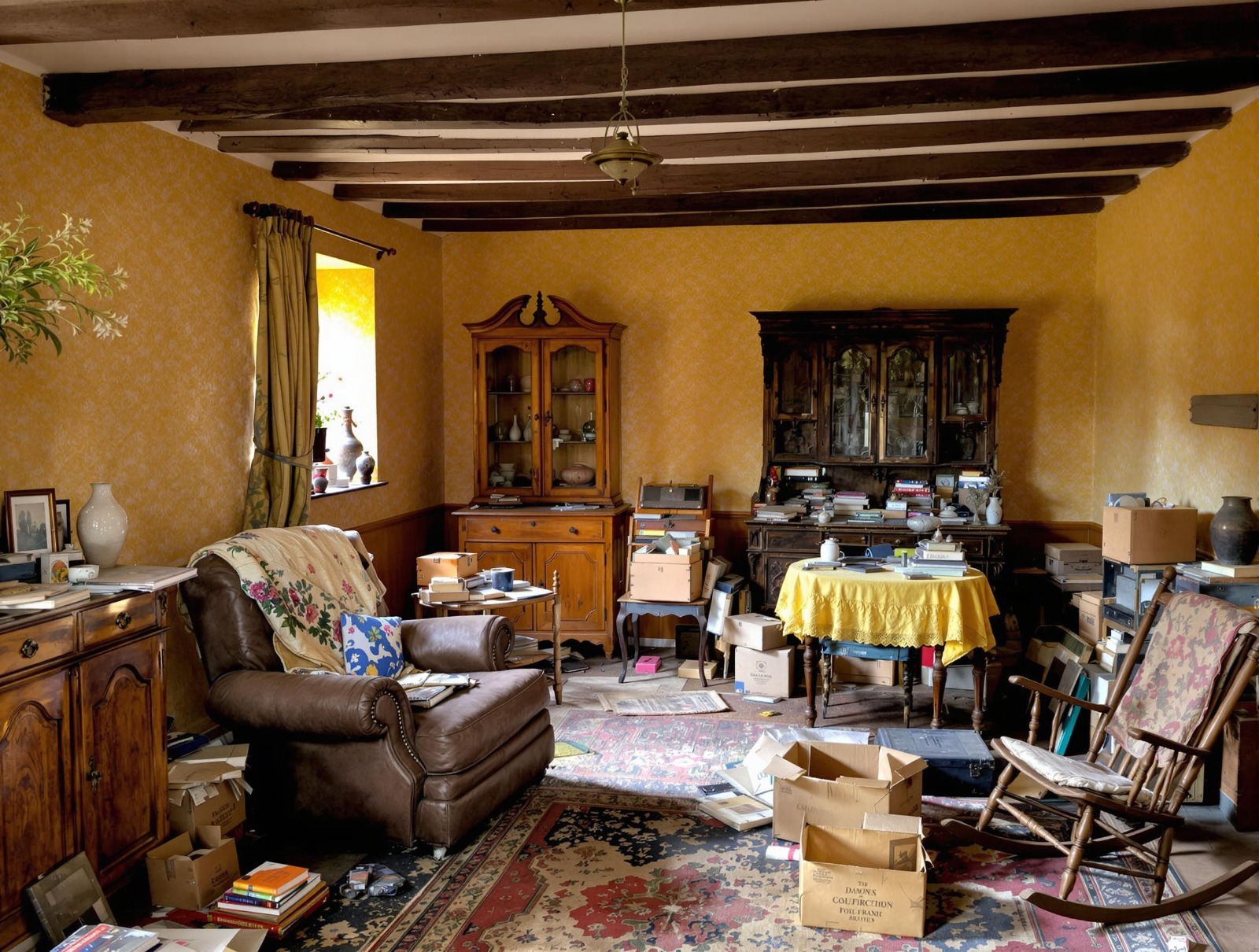 Un débarras d'une maison de campagne à Saint-Julien